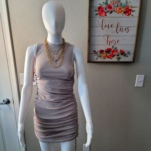 Taupe dress